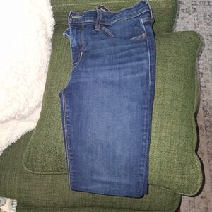 Hudson Jeans Dark Blue Ankle & Cropped